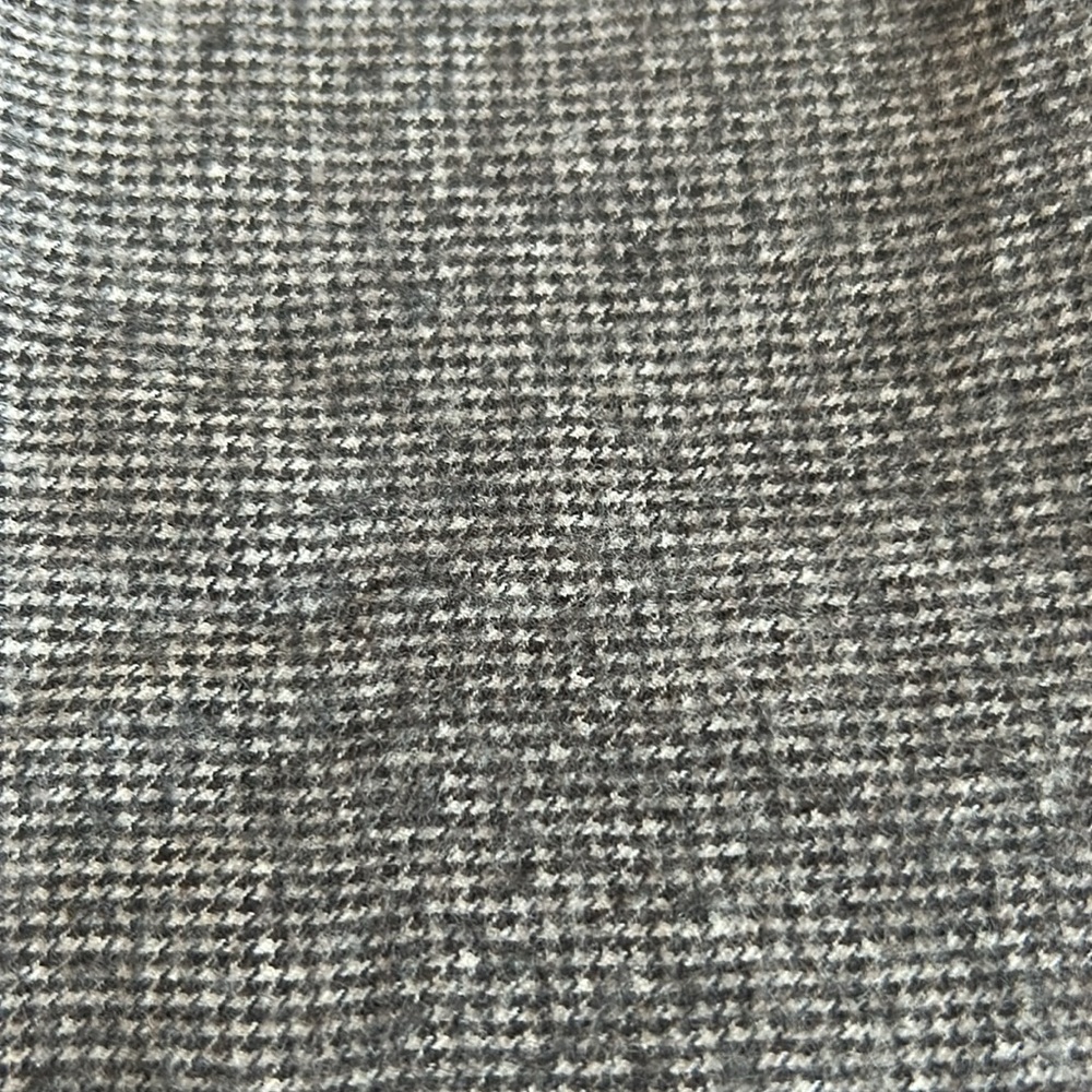 Massimo Dutti Mini Houndstooth Pattern Wool Women… - image 8